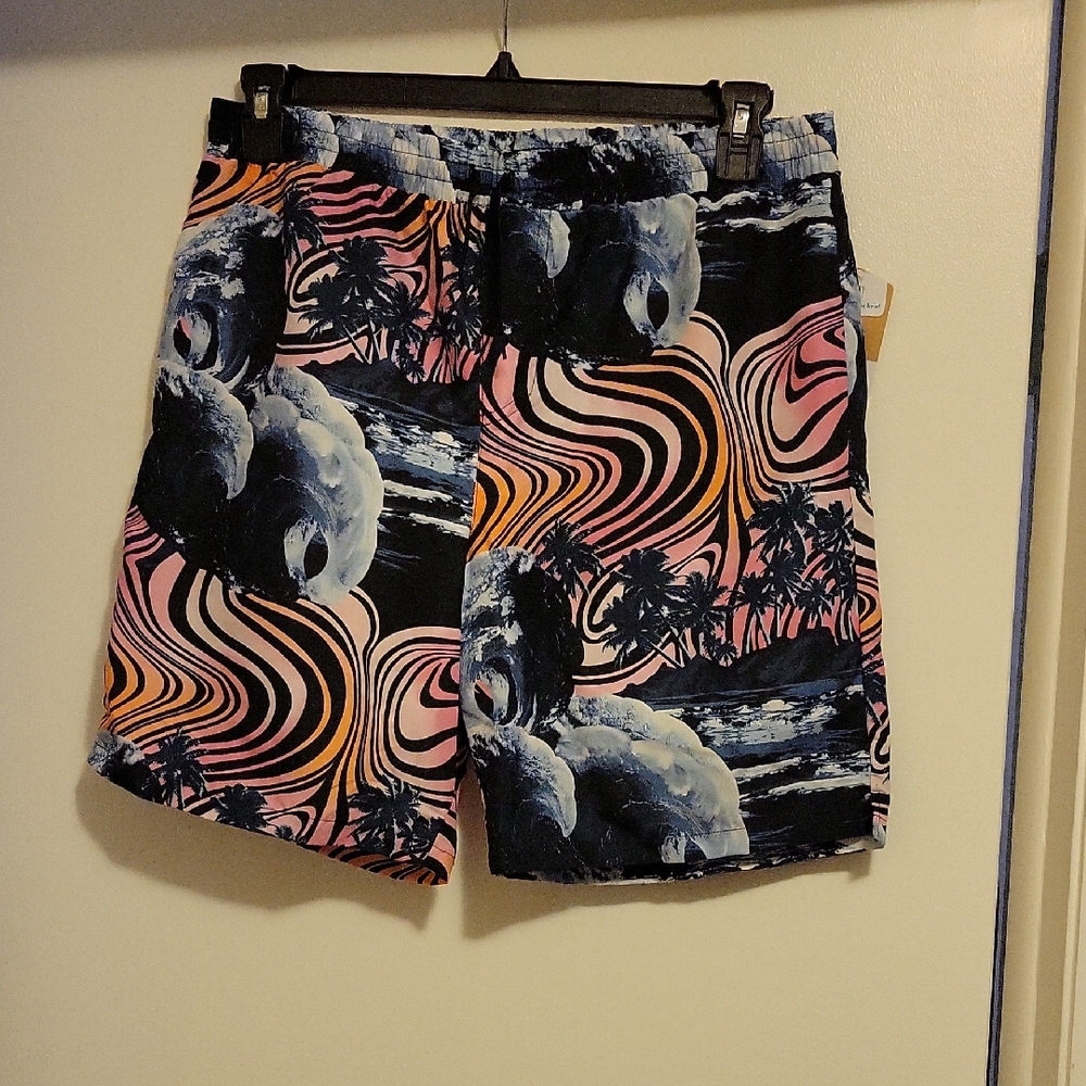 NWT: ThereAbouts Boys Board Shorts With Built In Boxer Briefs